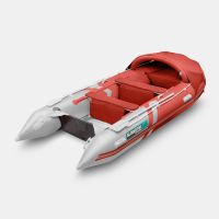 Моторная лодка GLADIATOR C400AL красно-белый