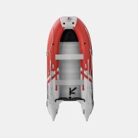 Моторная лодка GLADIATOR C400AL красно-белый