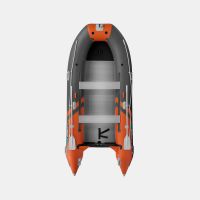 Моторная лодка GLADIATOR C400AL оранжево-темносерая