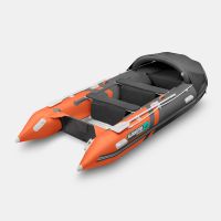 Моторная лодка GLADIATOR C400AL оранжево-темносерая