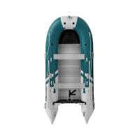 Моторная лодка GLADIATOR C420AL морской зеленый-белый