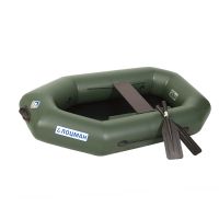 Лодка гребная Лоцман Стандарт 200 ГР зелёный