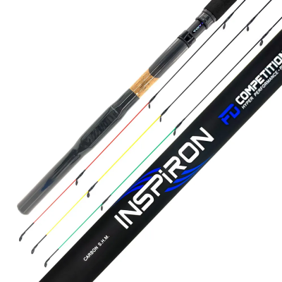 Удилище фидерное Kaida Inspiron Carbon (3+3) тест 120гр  3,6м