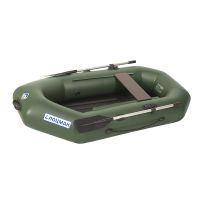 Лодка гребная Лоцман Стандарт 220 ВНД зелёный