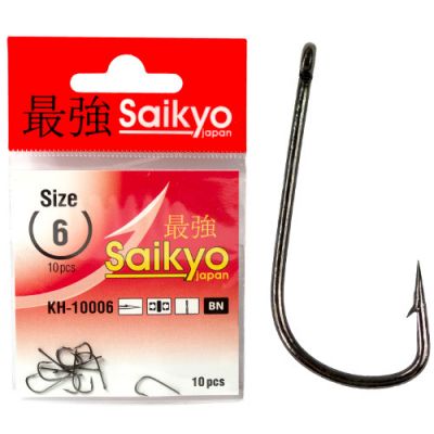 Крючки Saikyo KH-10006 Sode Ring BN № 8 (10шт)