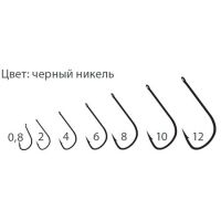 Крючки Saikyo KH-10006 Sode Ring BN № 10 (10шт)