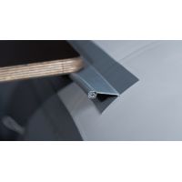 Лодка моторная килевая RiverBoats RB 350 НДНД серо-белый