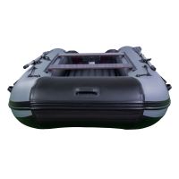 Лодка моторная килевая RiverBoats RB 370 НДНД черно-серый