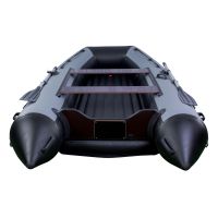 Лодка моторная килевая RiverBoats RB 370 НДНД черно-серый