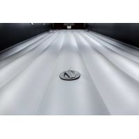 Лодка моторная килевая RiverBoats RB 410 НДНД черно-серый