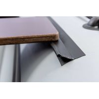 Лодка моторная килевая RiverBoats RB 410 НДНД черно-серый