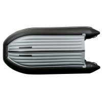 Лодка моторная килевая RiverBoats RB 410 НДНД черно-серый