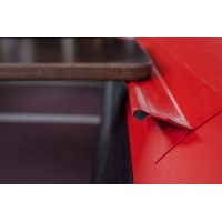 Лодка моторная килевая RiverBoats RB 370 Пайолы черно-красный