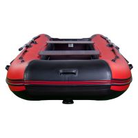 Лодка моторная килевая RiverBoats RB 370 Пайолы черно-красный