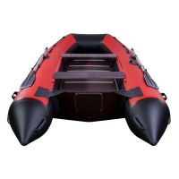 Лодка моторная килевая RiverBoats RB 370 Пайолы черно-красный