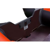 Лодка моторная килевая RiverBoats RB 390 Пайолы черно-красный