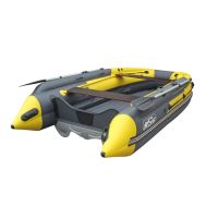 Лодка надувная SKAT TRITON 450NDFi с интегрированным фальшбортом темно серо-оливковый