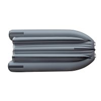 Лодка надувная Reef Triton 425 S-Max с интегрированным фальшбортом темно серо-зеленый