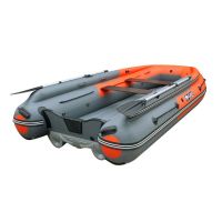Лодка надувная Reef Triton 425 S-Max с интегрированным фальшбортом темно серо-зеленый