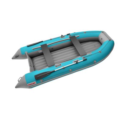 Лодка Roger Zefir 3300 LT (цвет бирюзовый/серый КОМБИ) НДНД