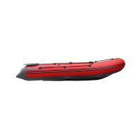 Лодка надувная REEF 300НД темно серый - красный