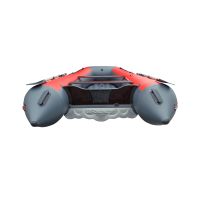 Лодка надувная REEF 340НД темно серый - красный